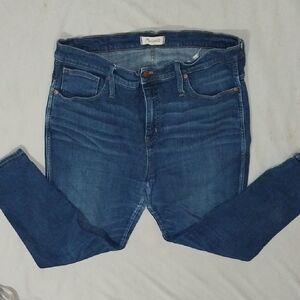 Madewell Slim Straight Blue Jeans 34